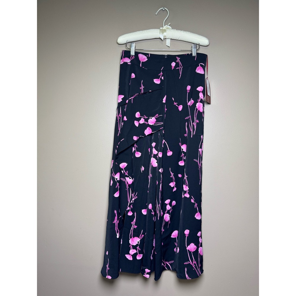 NWT Meena by Design Whimsigoth Dark Floral Skirt - Size 4